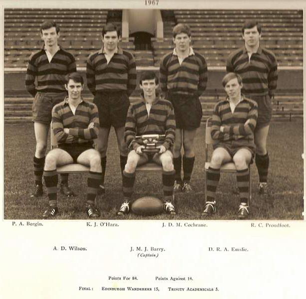 Scotus Wandrerers.jpg - This photo was supplied by Ken O'Hara. The team was a Scotus Wanderers select with 3 ex Scotus pupils in this team.